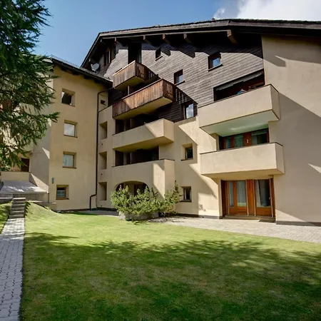 公寓 Chesa Munteratsch 2-zimmmerwohnung 205 Typ E 席尔瓦普拉纳